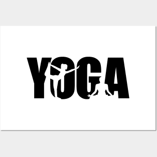 yoga Posters and Art